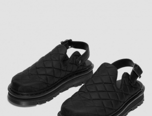 sandal Dr. Martens Zebzag Quilted Canvas