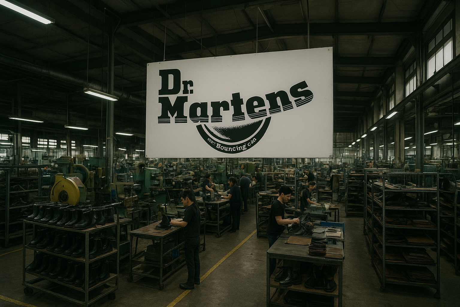 QUY TRÌNH SẢN XUẤT MỘT ĐÔI DR. MARTENS CHÍNH HÃNG