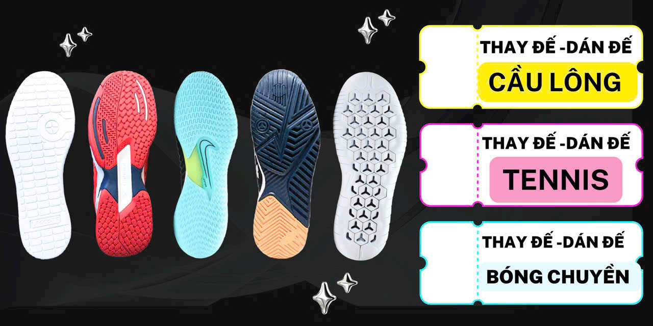 DỊCH VỤ SỬA CHỮA - THAY ĐẾ - ÉP KEO GIÀY THỂ THAO (pickleball, tennis) VÀ DR.MARTENS TẠI CKC Dr. Martens